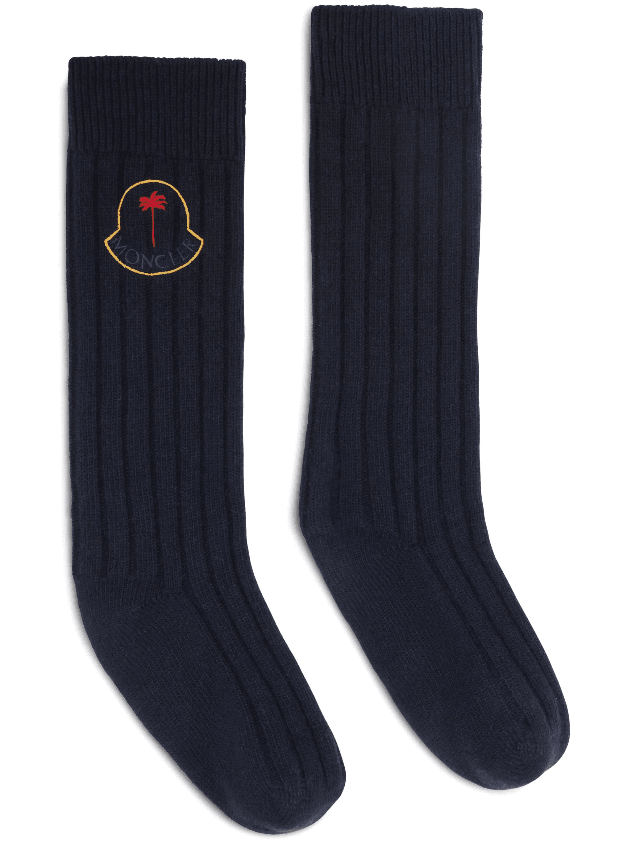 x Moncler logo-embroidered socks - Image 1