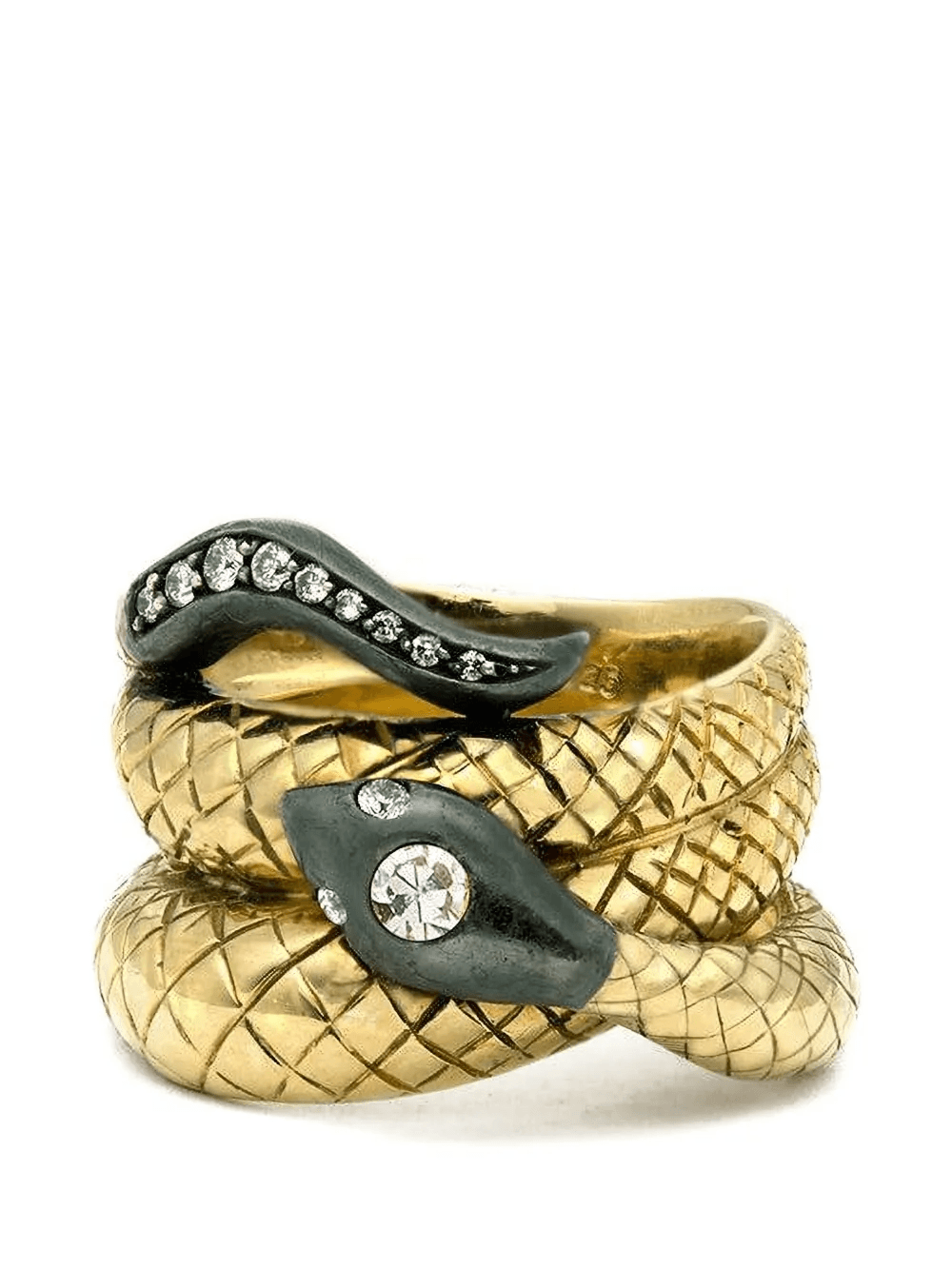 diamond serpent-design ring - Image 1
