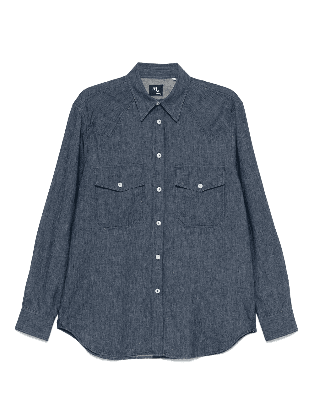 double-pocket denim shirt - Image 1