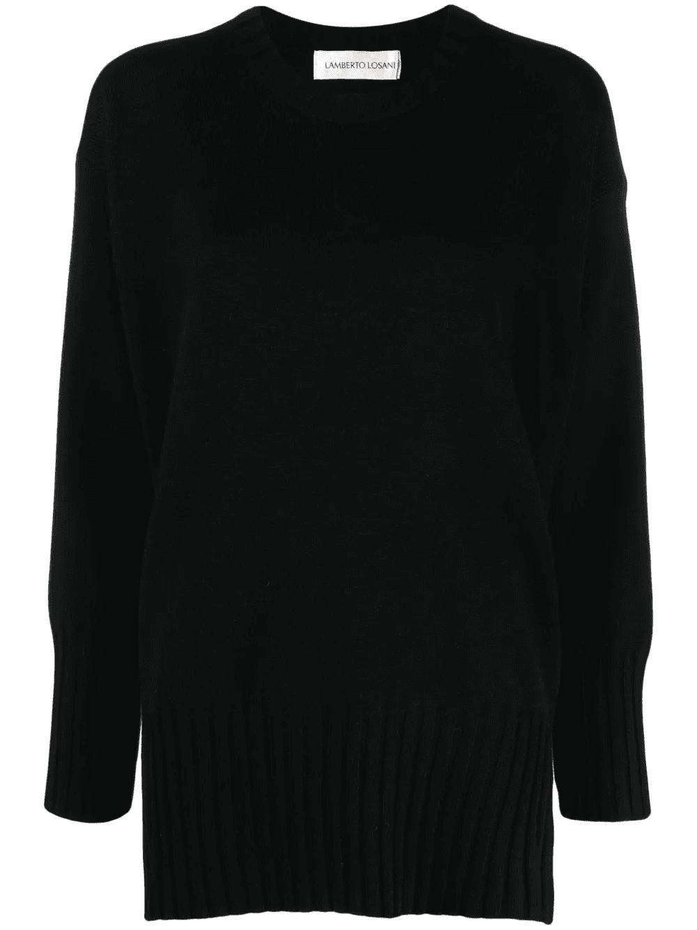 crew-neck virgin wool-blend jumper - Image 1