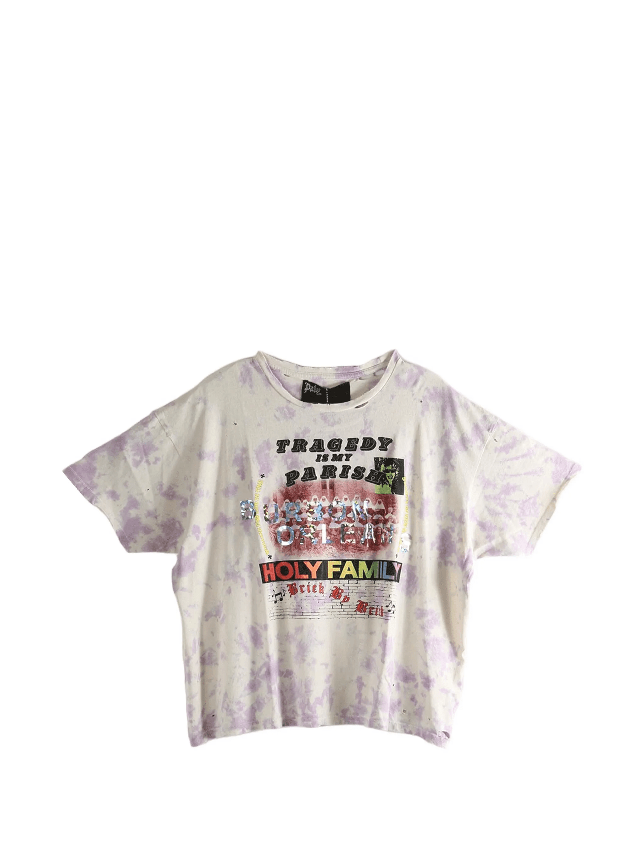tie-dye graphic T-shirt - Image 1