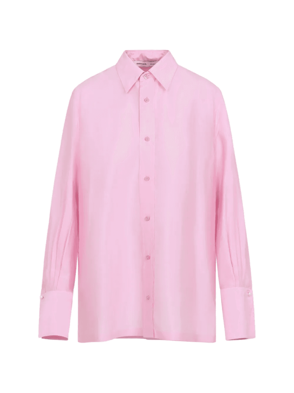 button-up silk shirt - Image 1