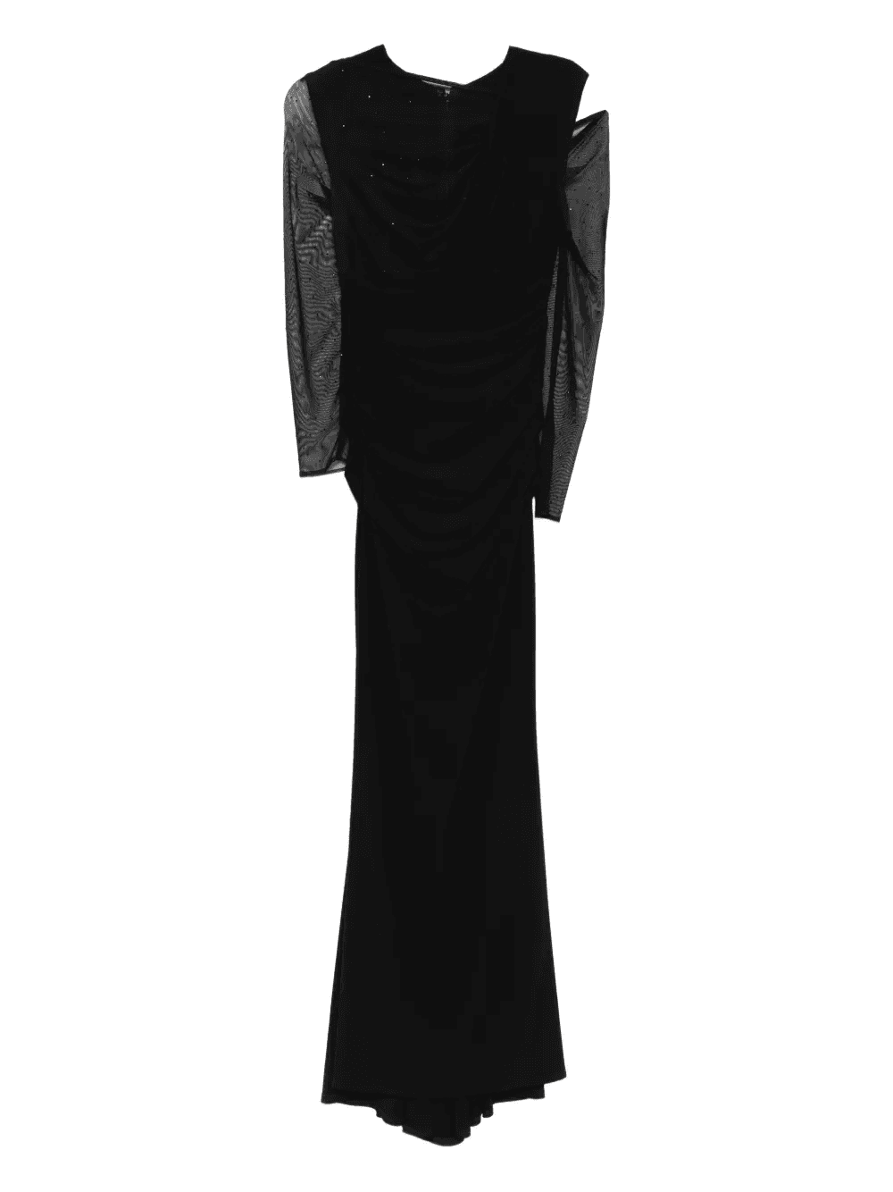 ruched mesh dress - Image 1