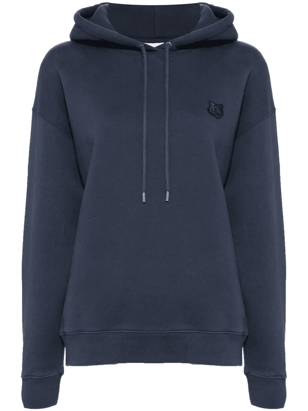 signature fox motif hoodie - Image 1