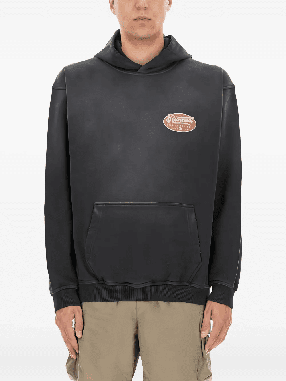logo-detail hoodie - Image 1