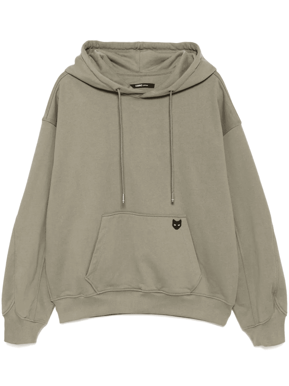 pigment washed hoodie - Image 1