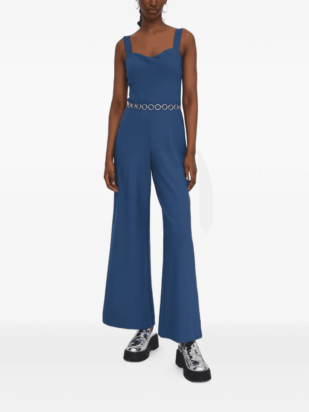 sweetheart-neck jumpsuit - Image 1
