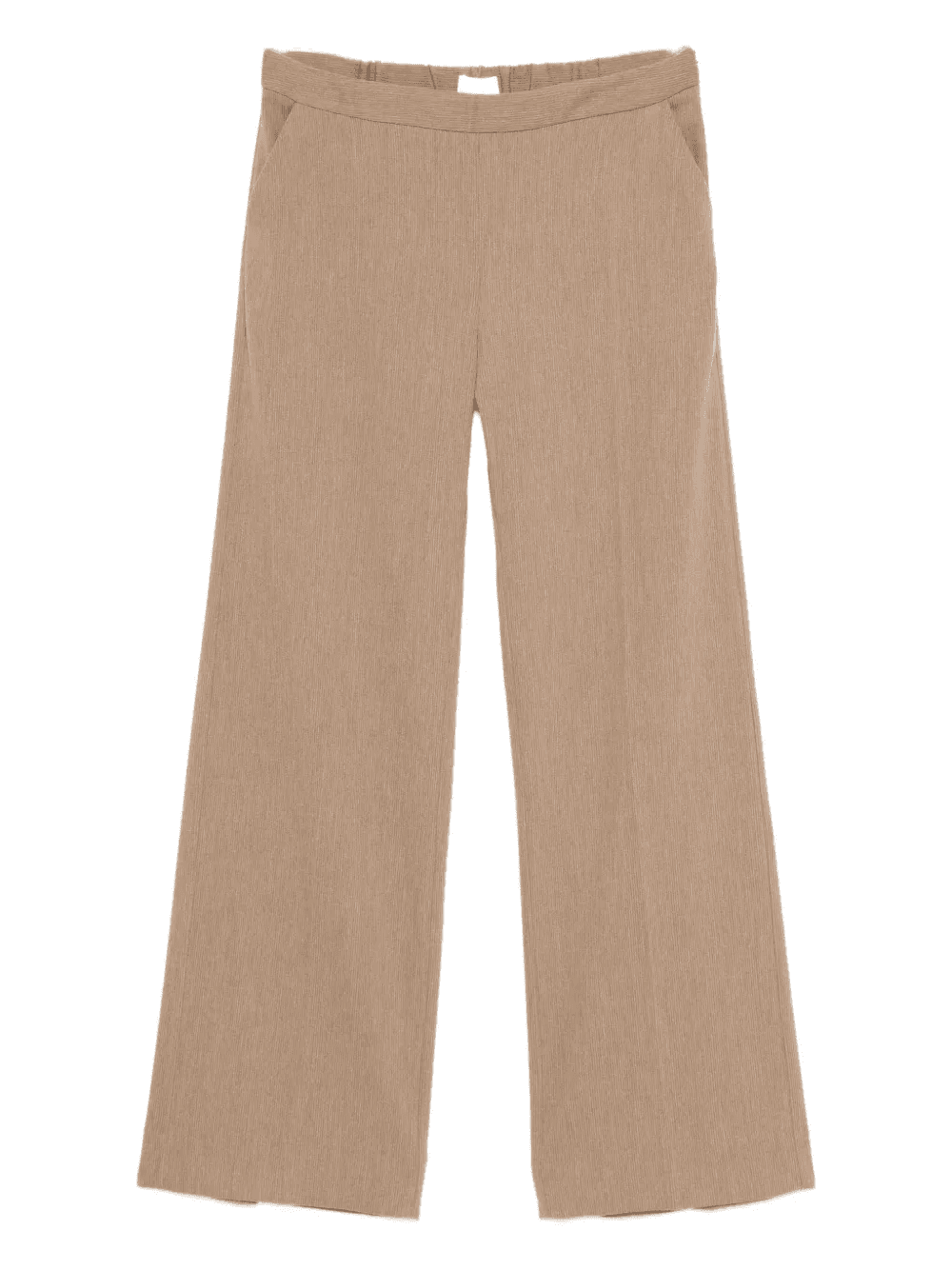 elastic-waistline pants - Image 1