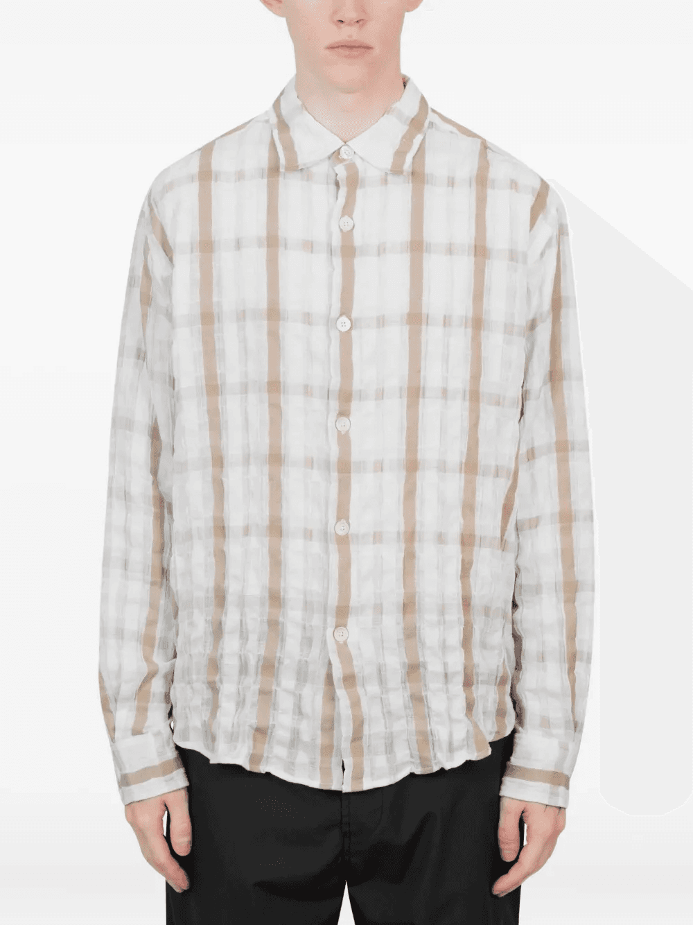 checked shirt - Image 1