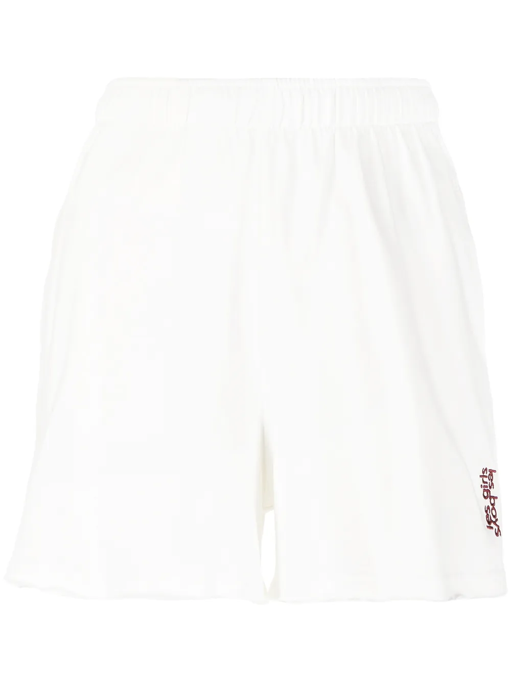 embroidered-logo track shorts - Image 1