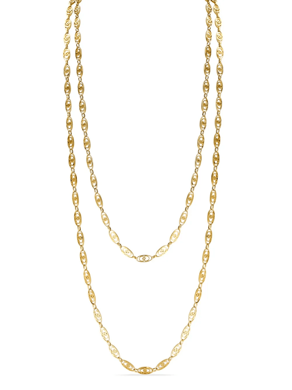 Belle Epoque oval link chain necklace - Image 1