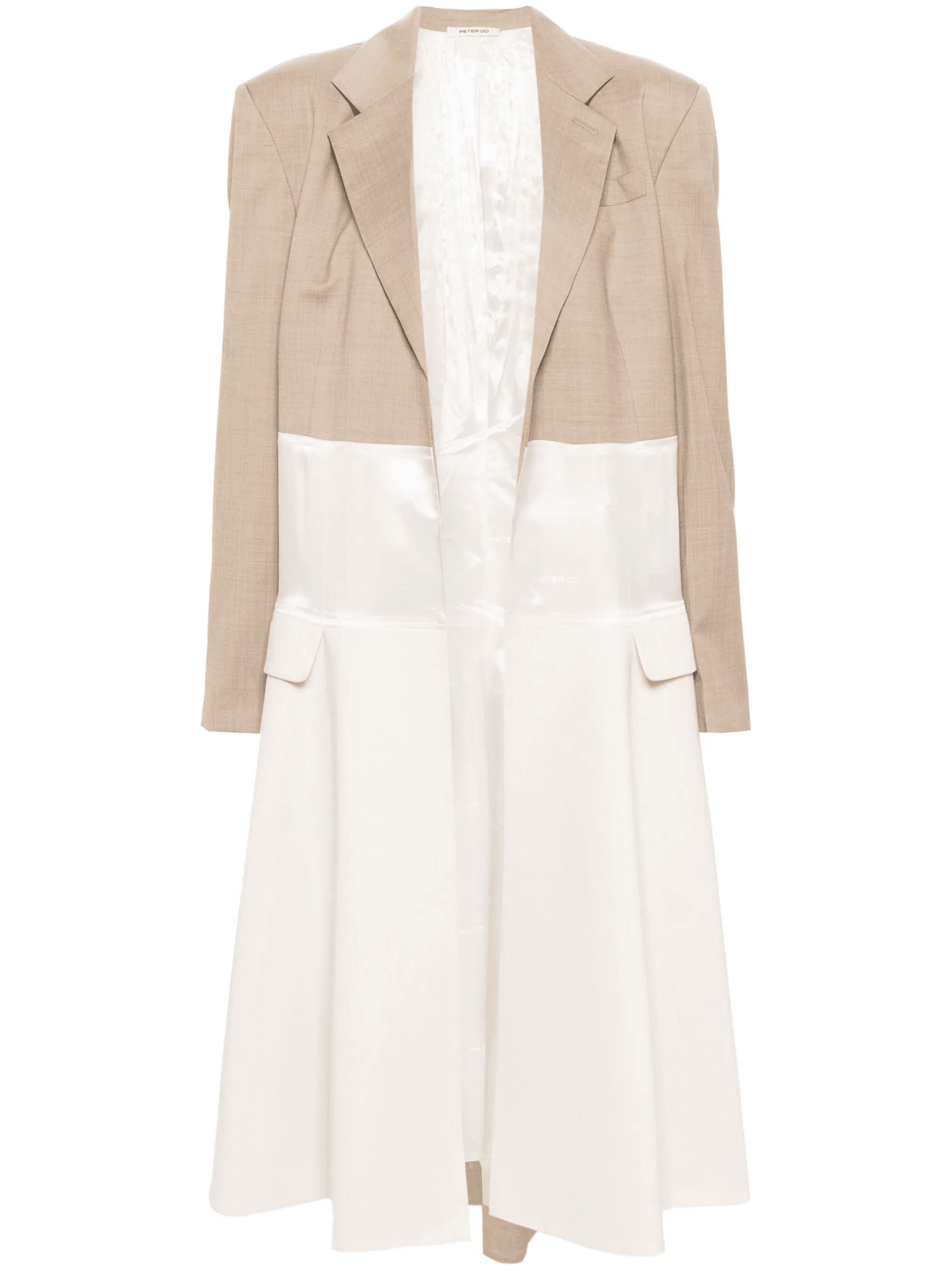 Collage panelled coat - Image 1