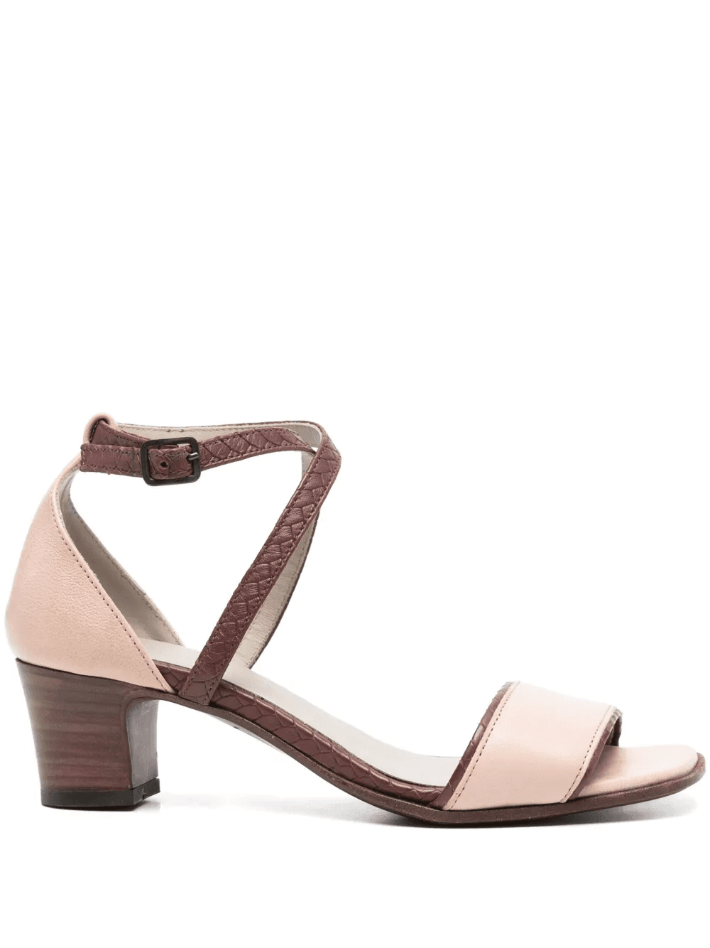 50mm leather-trim sandals - Image 1