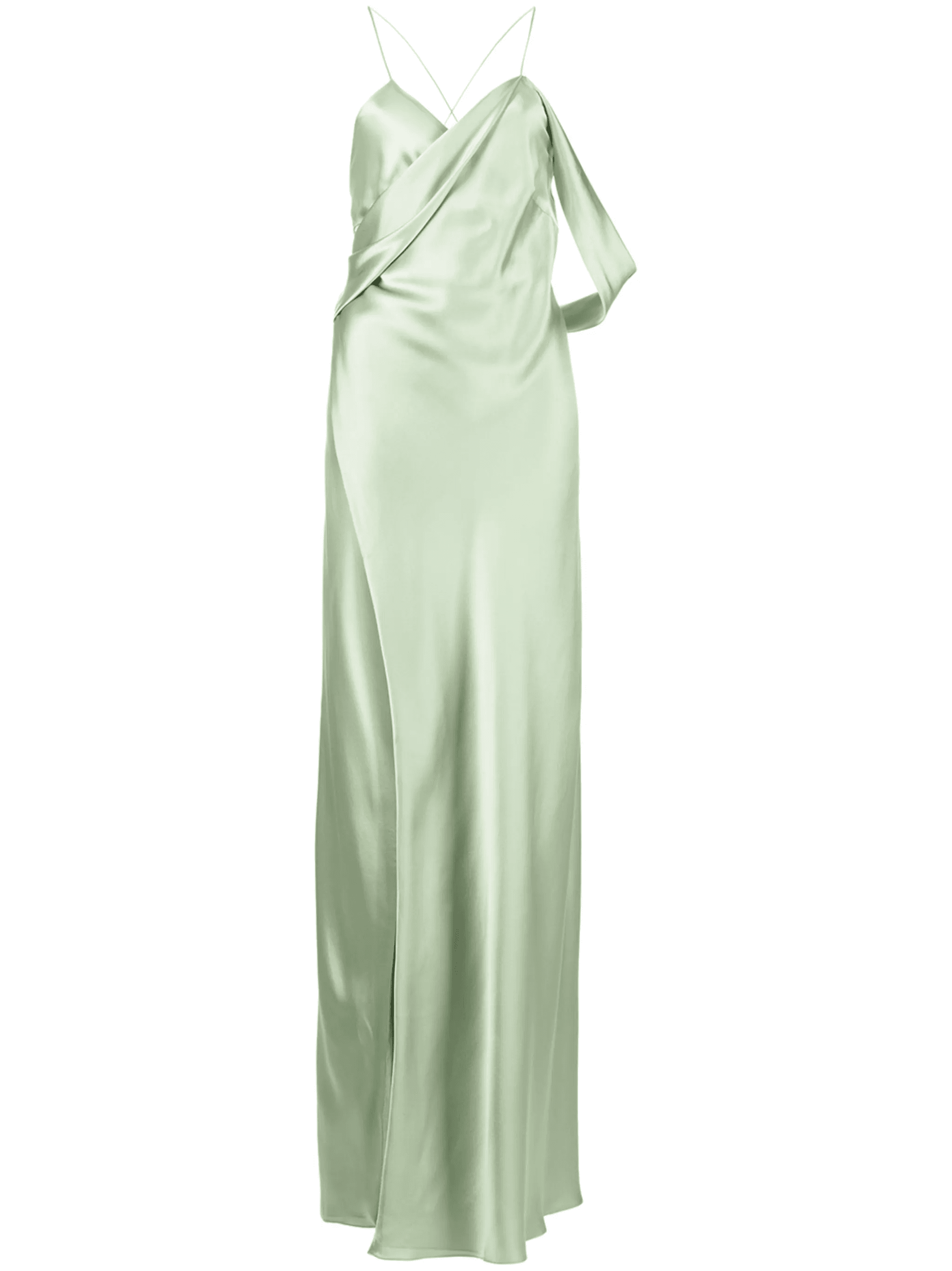 cowl-neck sleeveless gown - Image 1