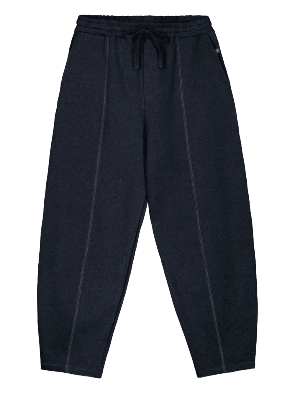 seam-details drawstring trousers - Image 1