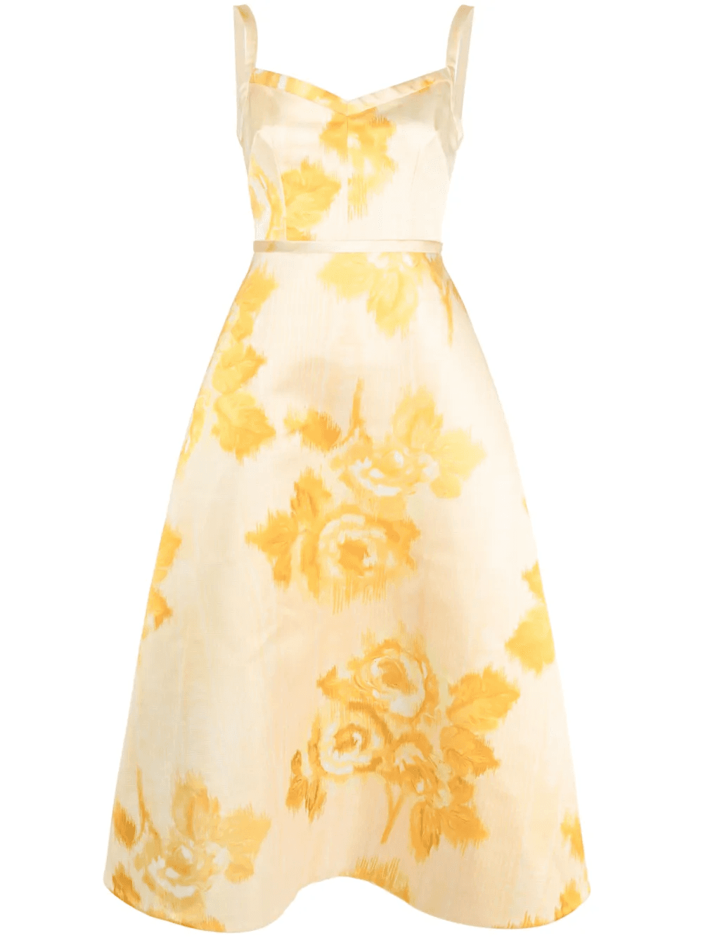 floral-print midi dress - Image 1