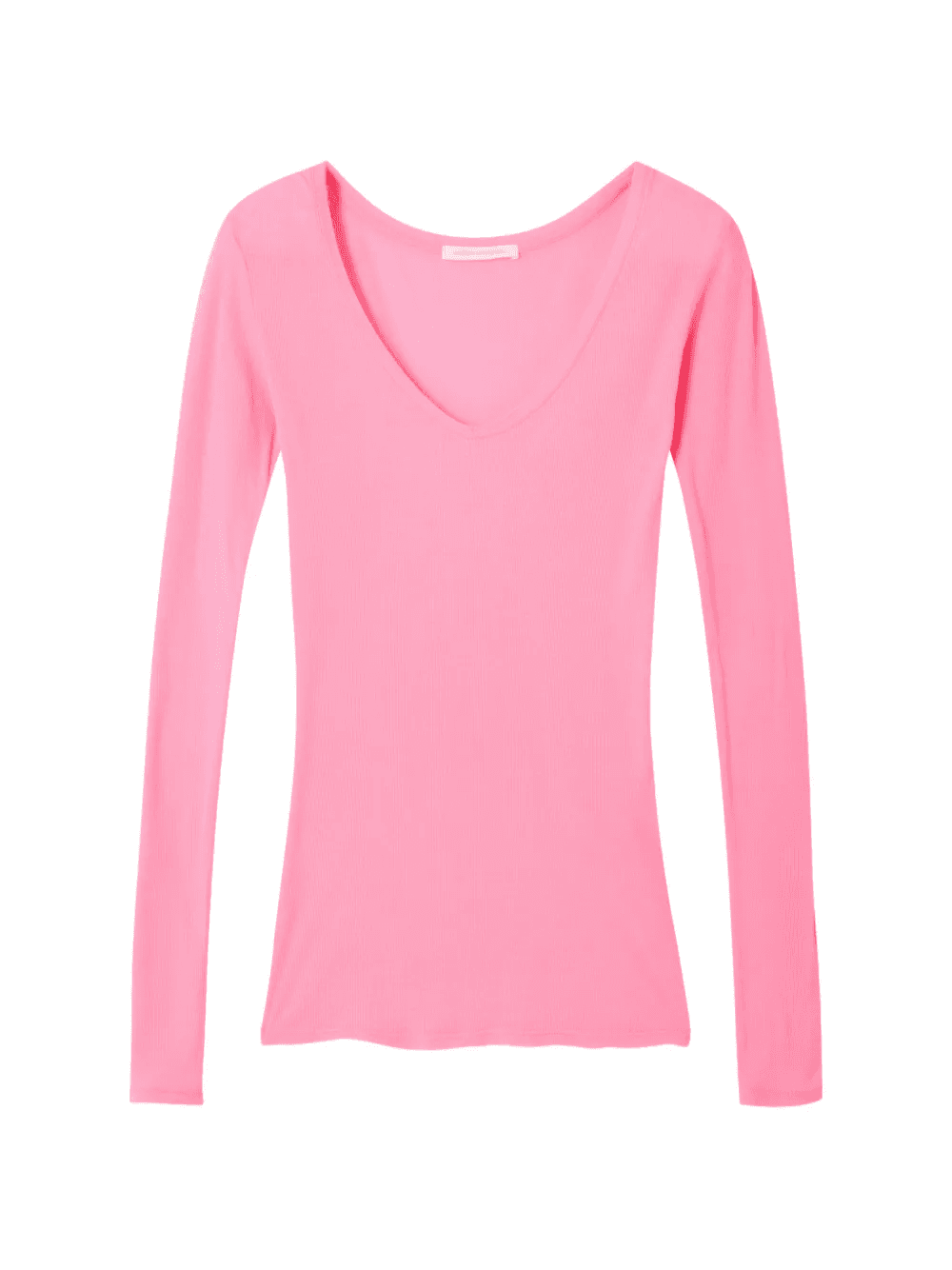 Massachusetts long-sleeved V-neck T-shirt - Image 1