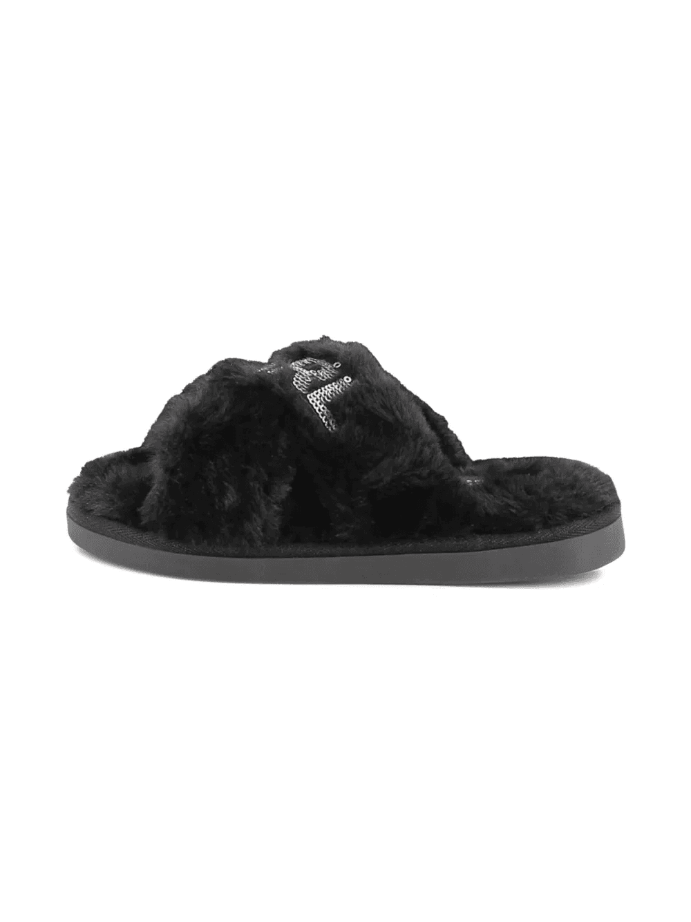 faux-fur slippers - Image 1