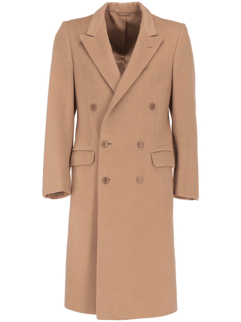 1970s pre-owned double-breasted coat - Image 1