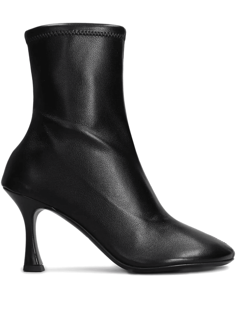 stretch-leather heeled boots - Image 1