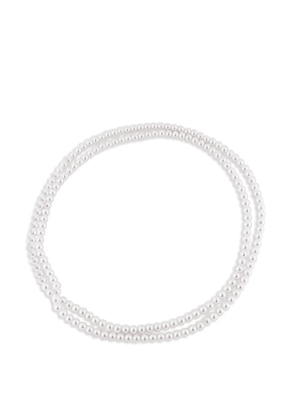 pearl-bead single-thread necklace - Image 1