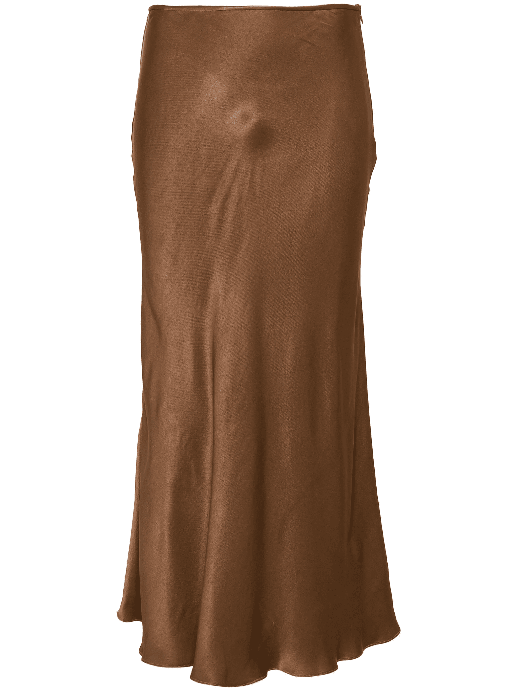 Sunny satin midi skirt - Image 1