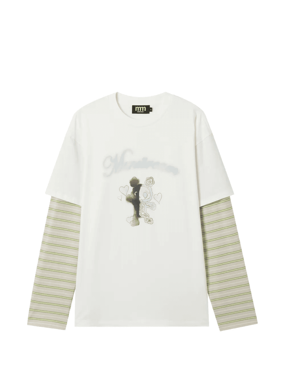 layered T-shirt - Image 1