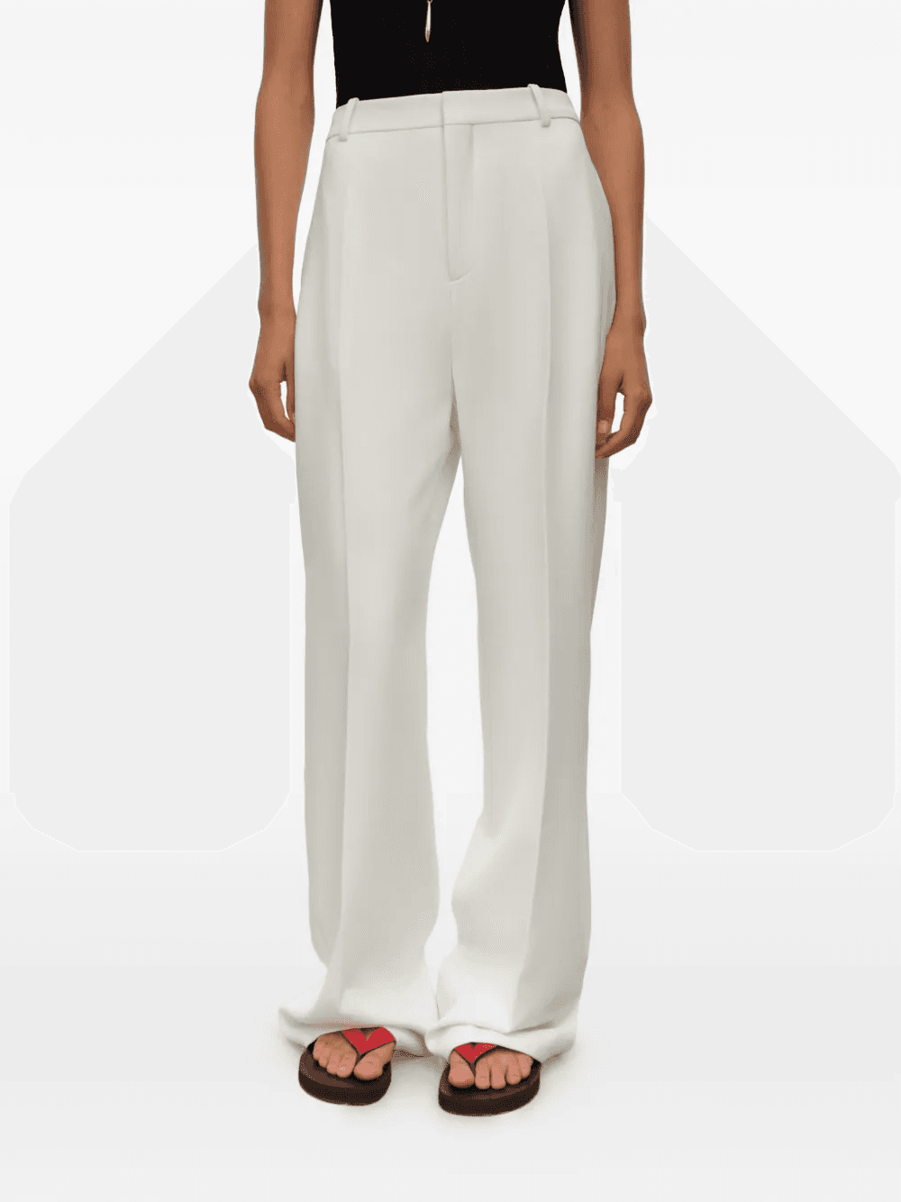 white palazzo pants - Image 1