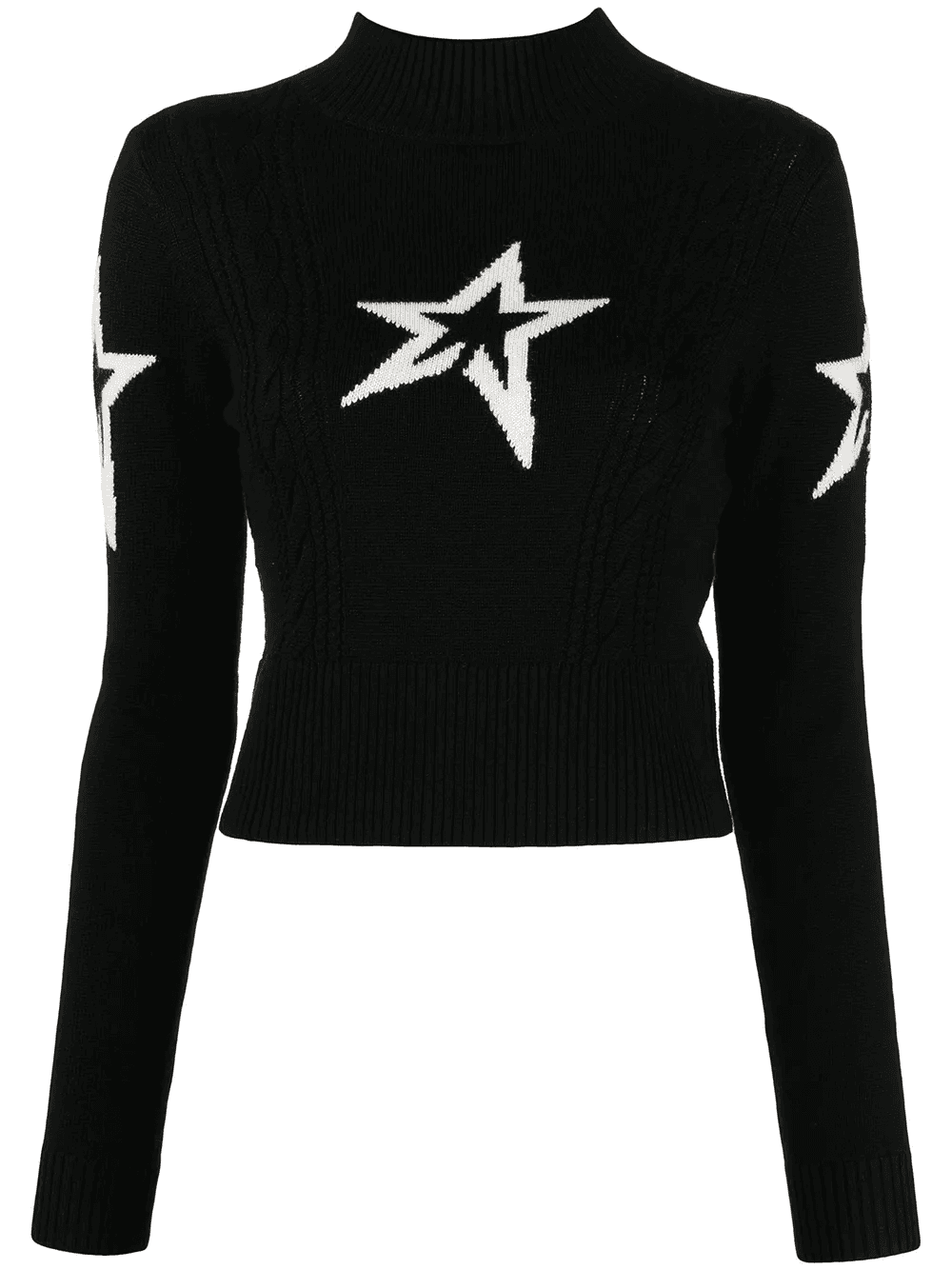 CABLE UNDERWEAR SWEATER - Image 1