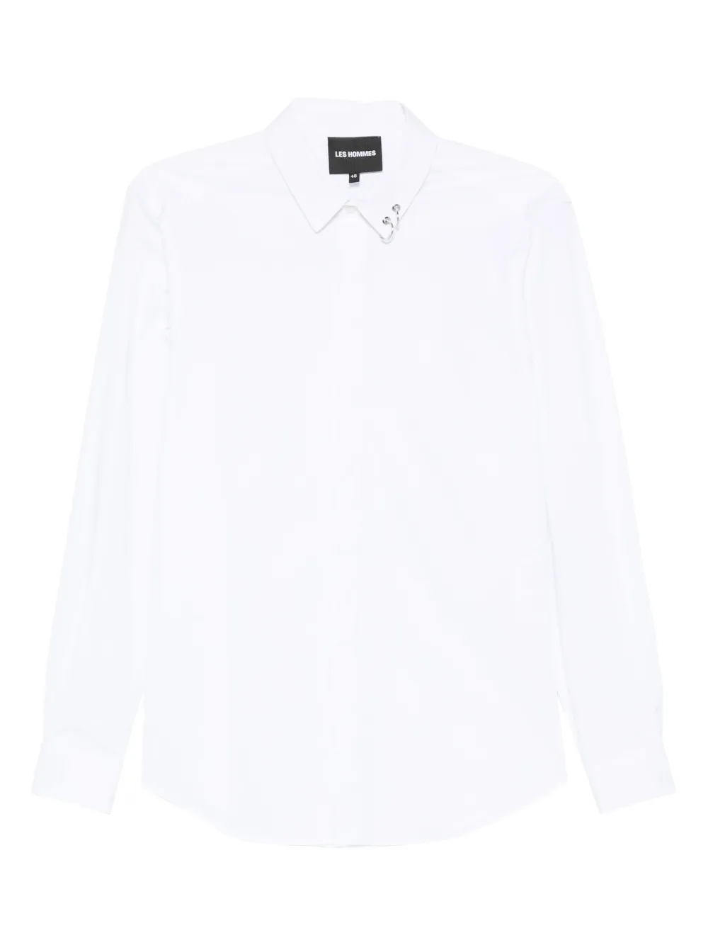 eyelet-detail shirt - Image 1