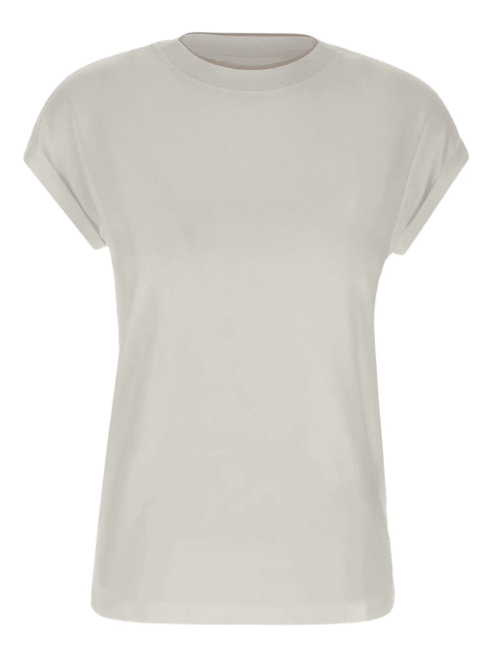 cuffed crew-neck T-shirt - Image 1