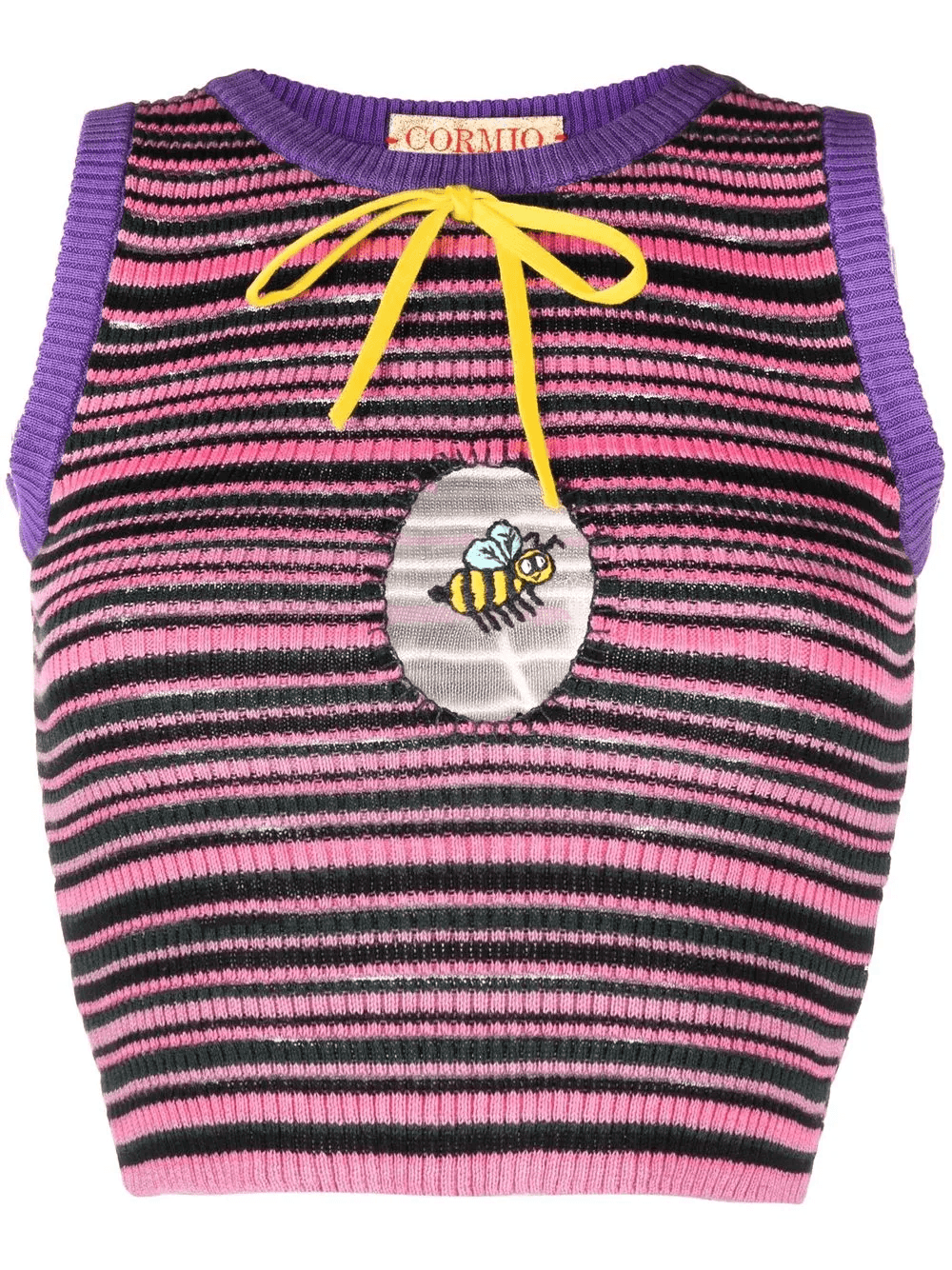 Gloria striped knitted top - Image 1