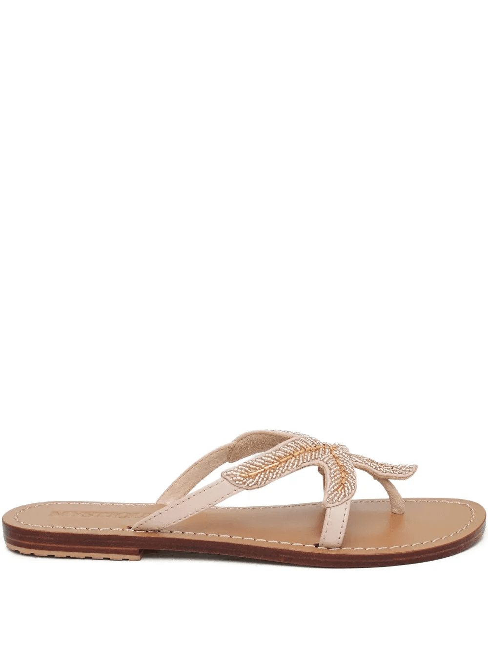 beaded-detail starfish-design sandals - Image 1