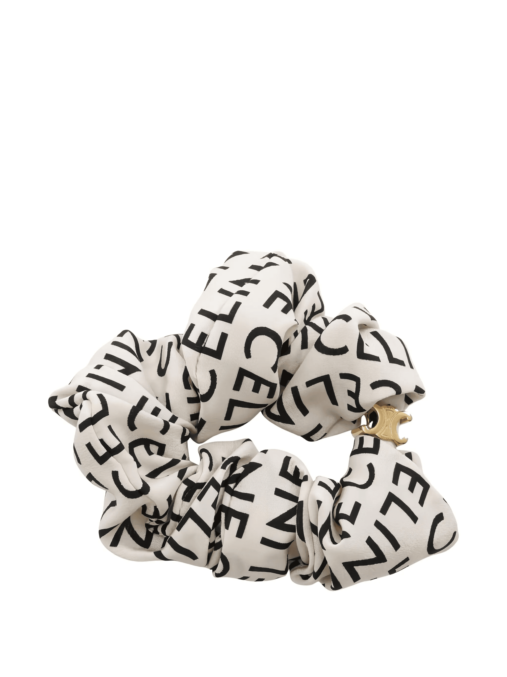 2010s Triomphe logo-print scrunchie - Image 1