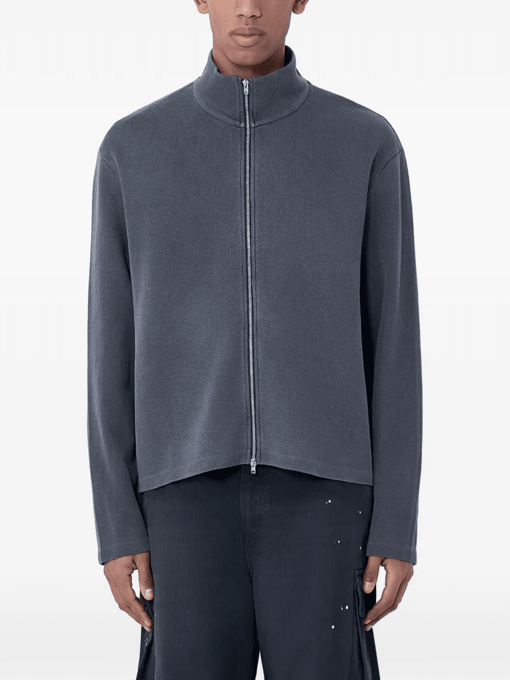 zip-up sweatshirt - Image 1