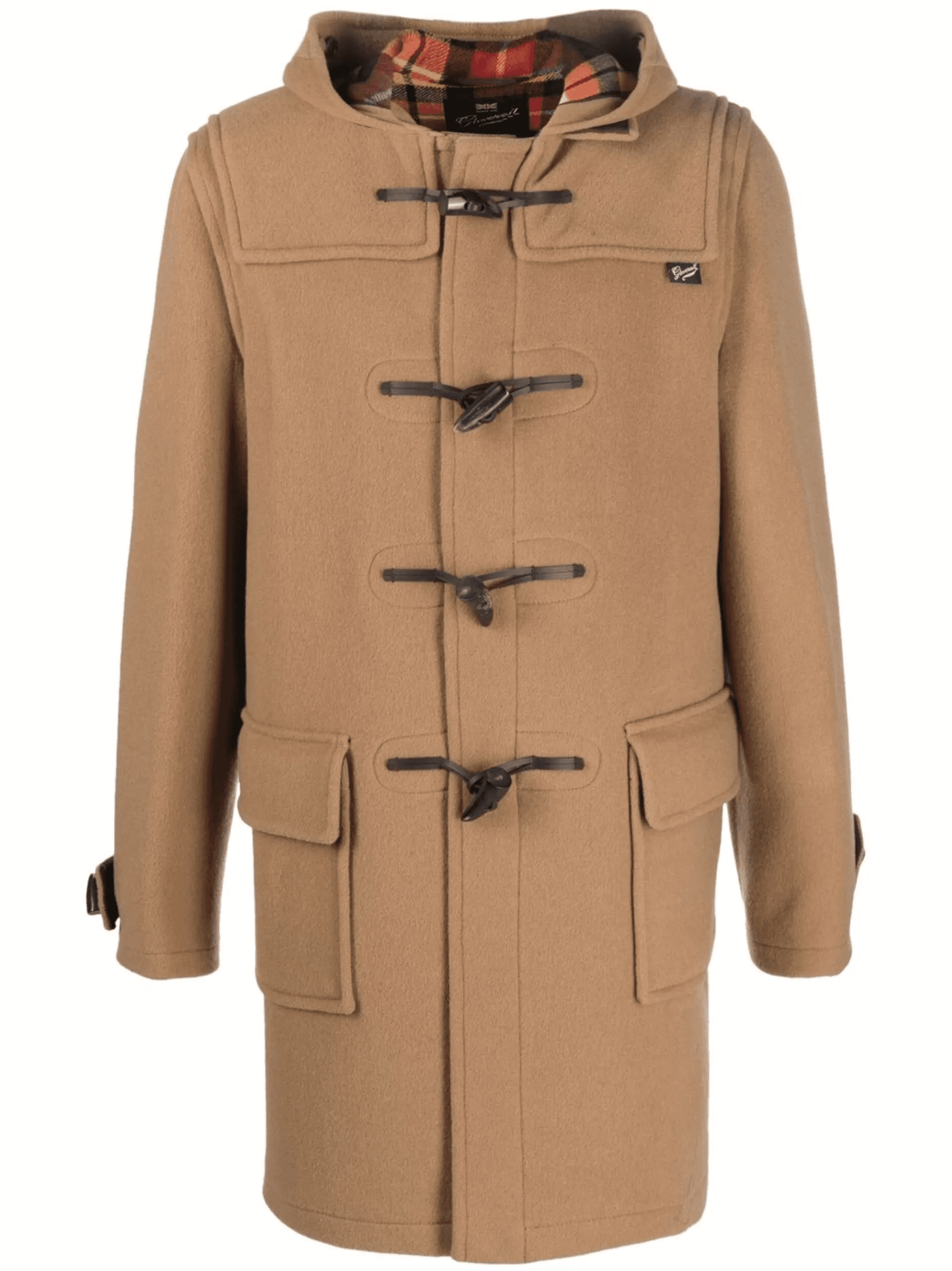 hooded duffle coat - Image 1