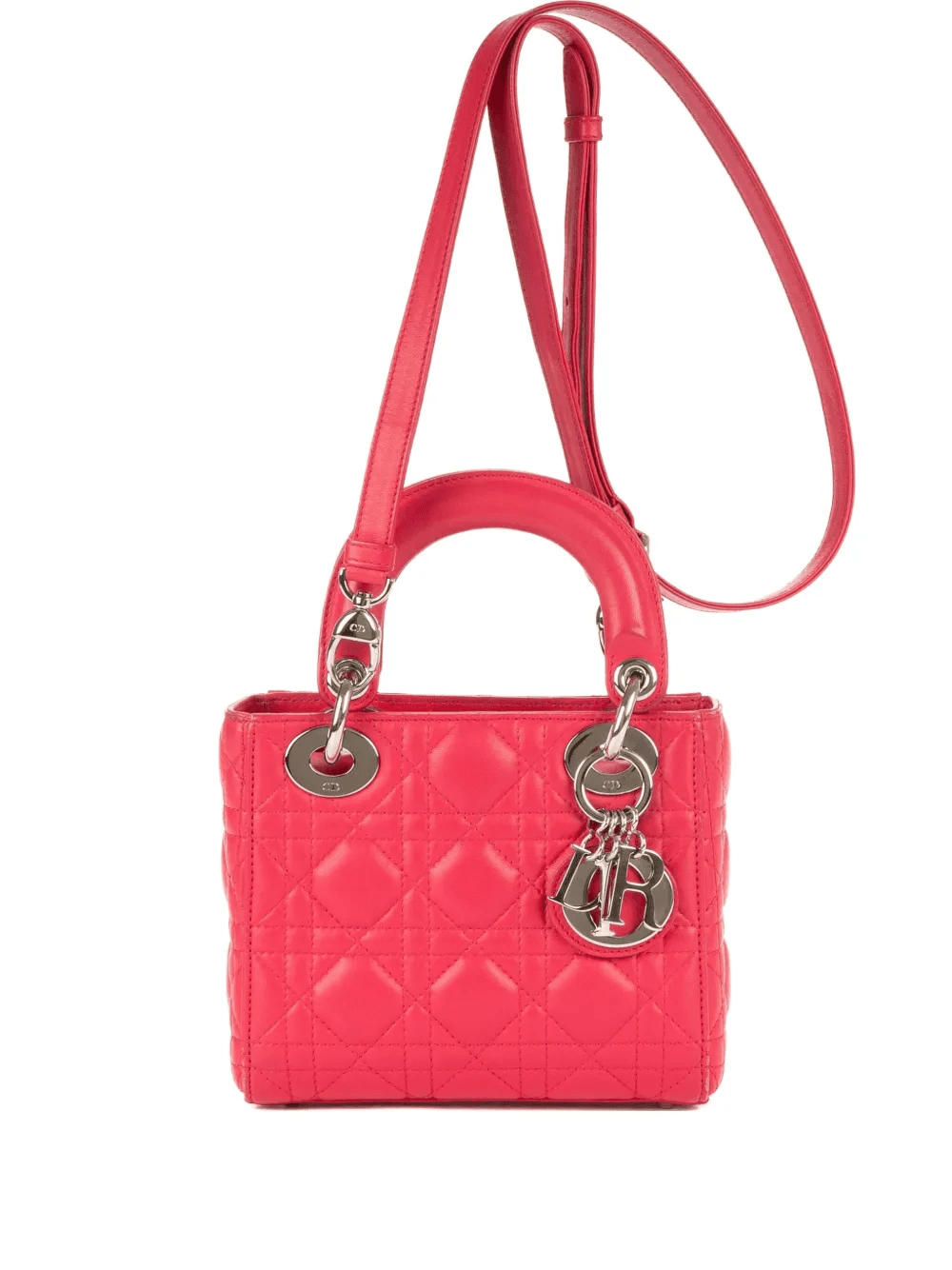 Lady Dior quilted shoulder bag - Image 1