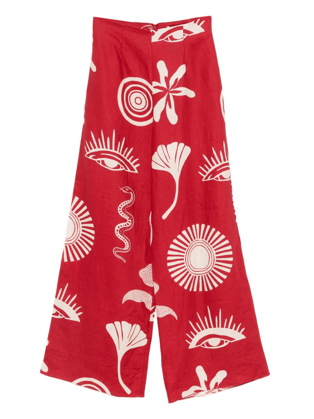 Toya high-waist graphic trousers - Image 1