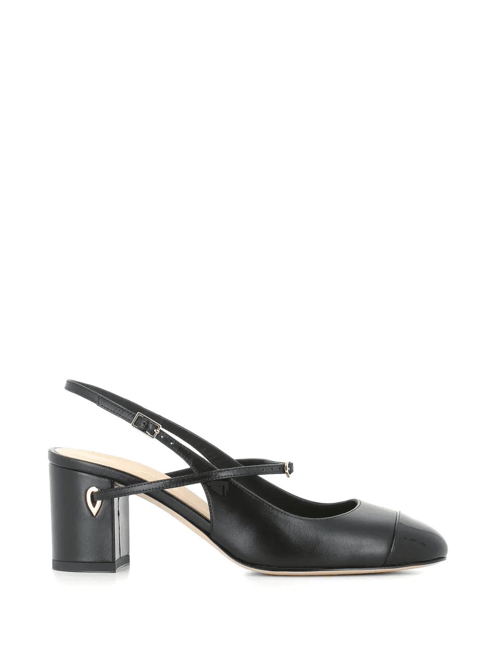 Mattia cap-toe slingback pumps - Image 1