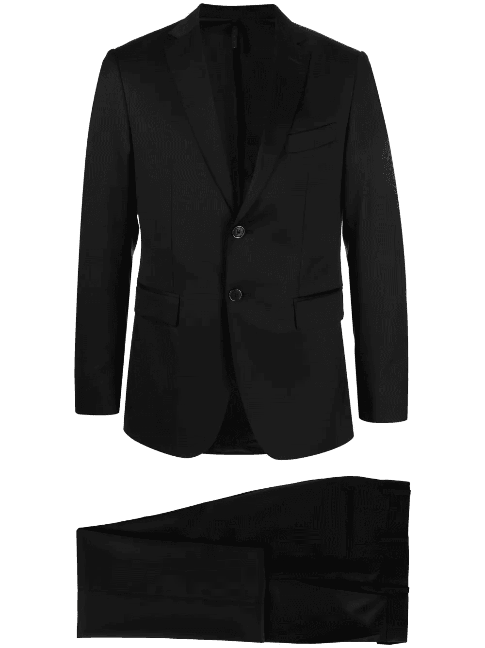 single-breasted wool suit - Image 1