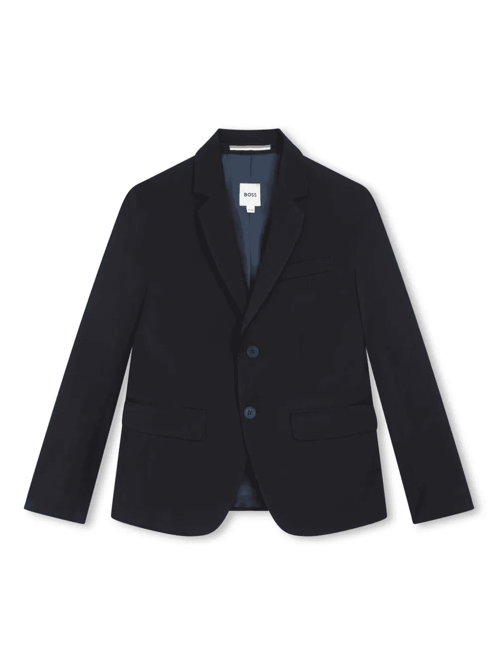 notched-lapel single-breasted blazer - Image 1