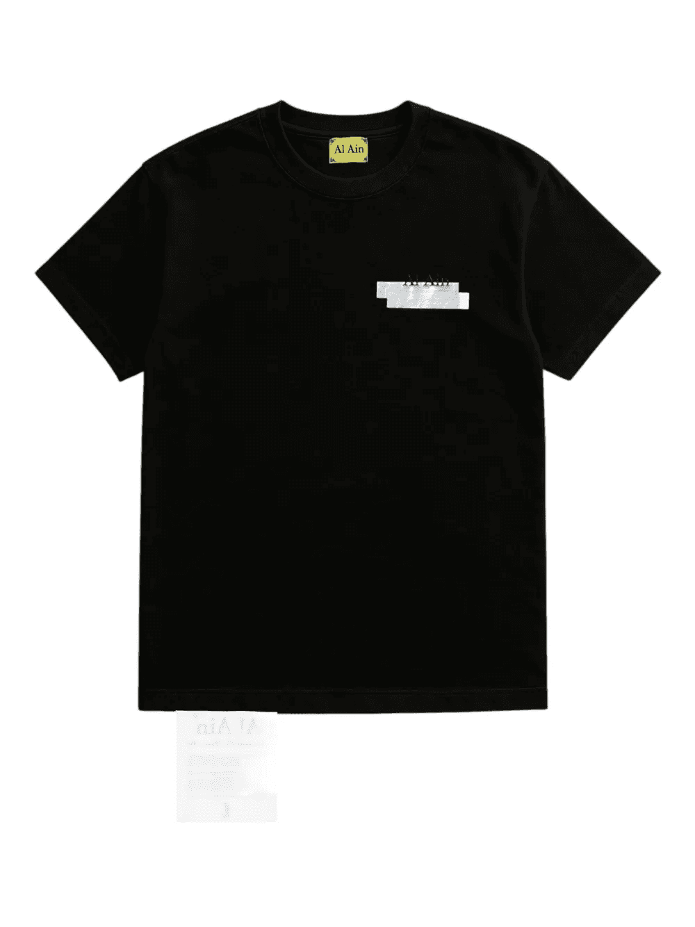 tape-detail cotton t-shirt - Image 1