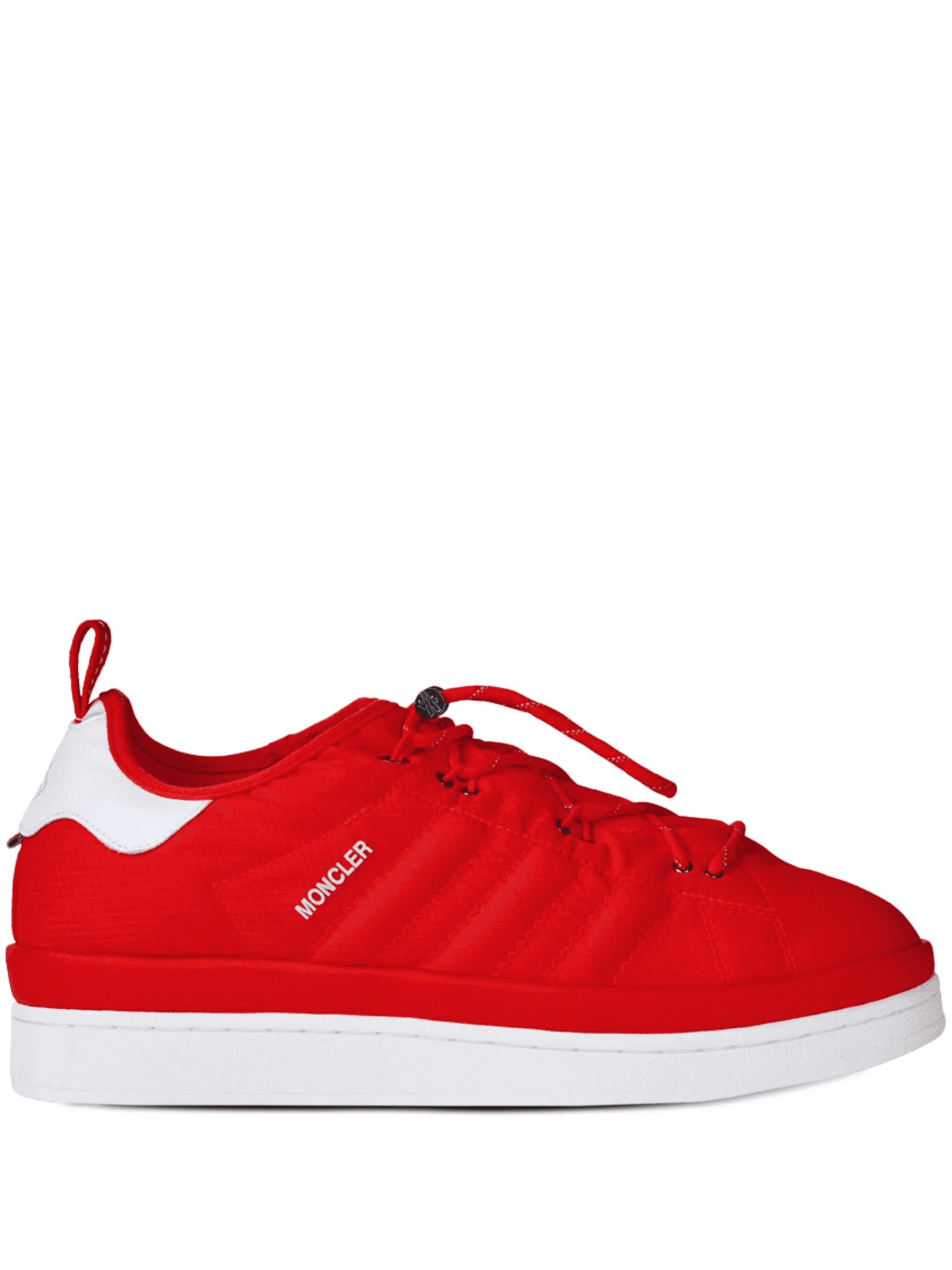 x Moncler Campus "Solar Red" sneakers - Image 1
