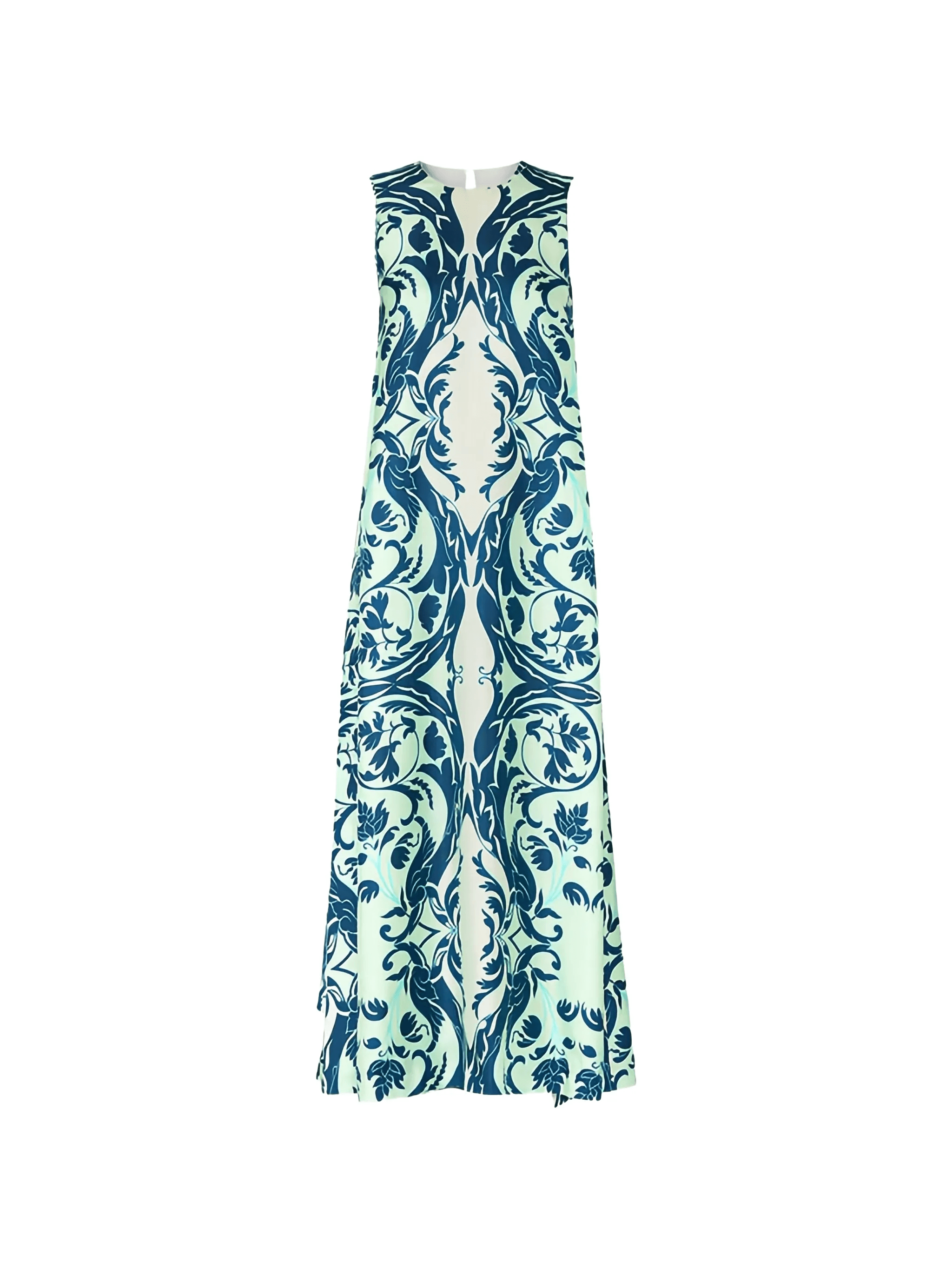 floral-pattern midi dress - Image 1
