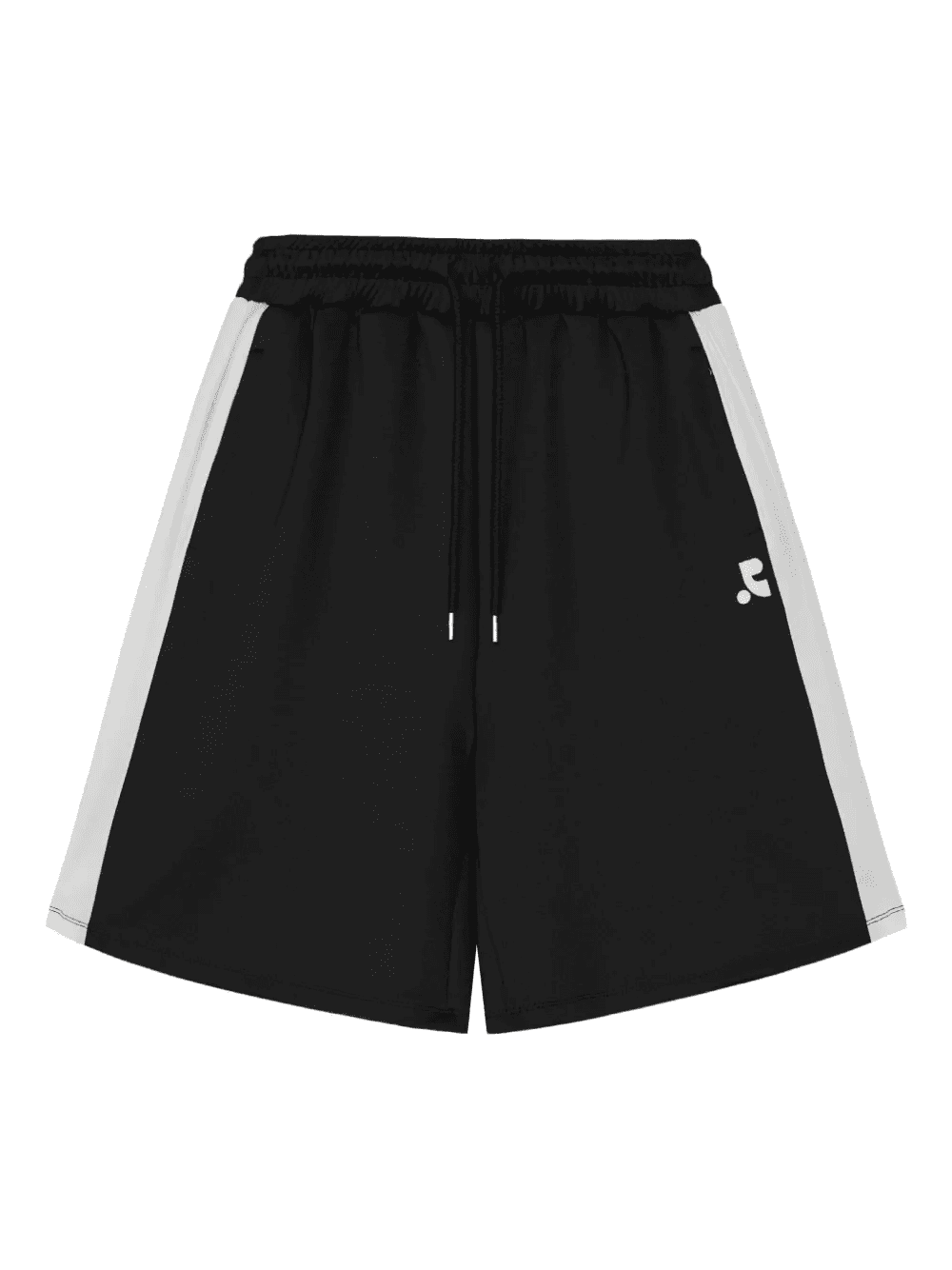 panelled jersey shorts - Image 1