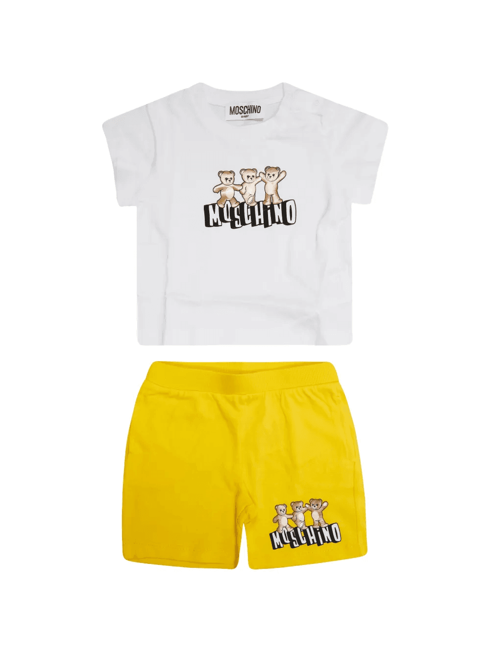 teddy-graphic t-shirt and short set - Image 1