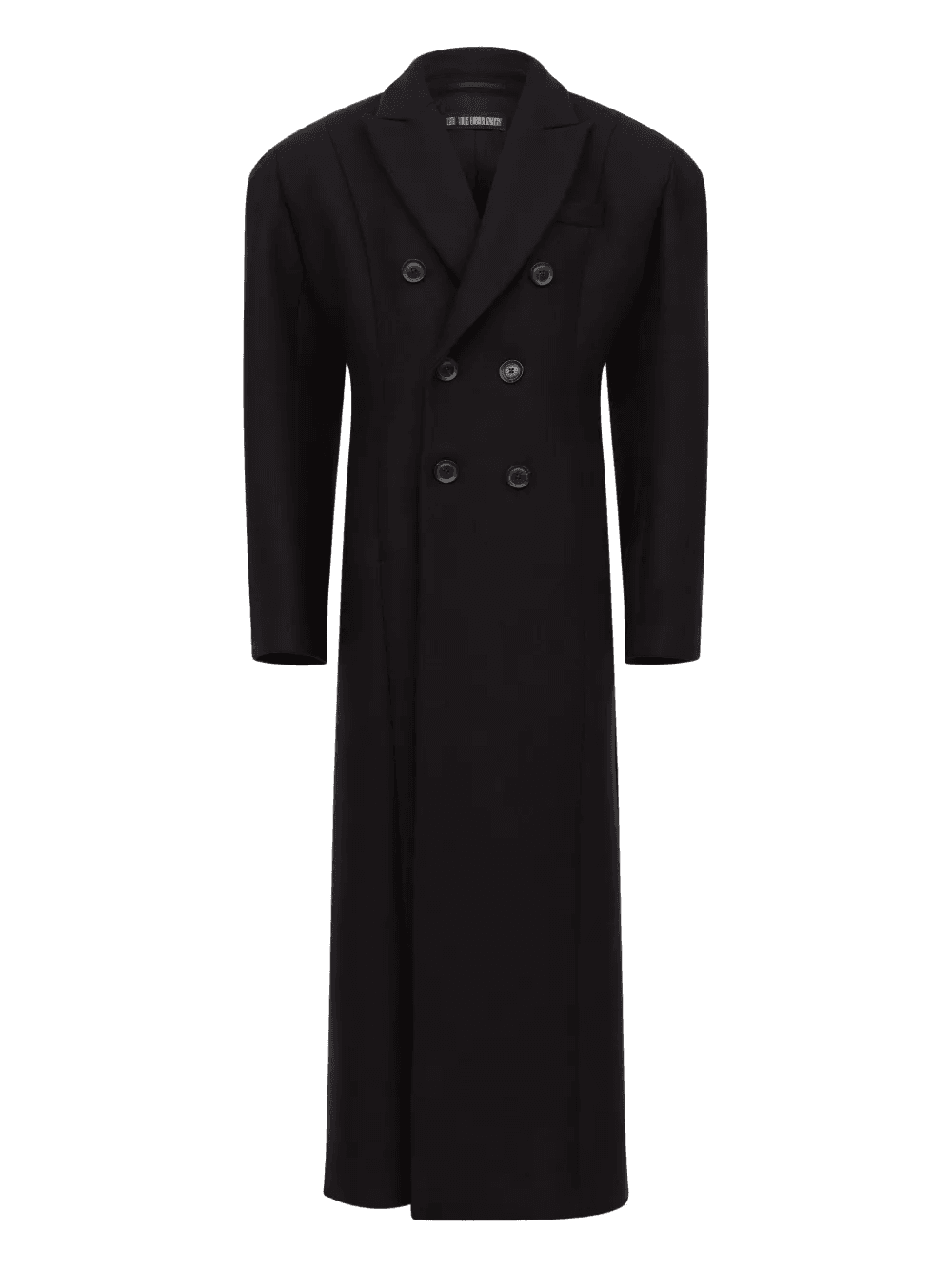 double-breasted coat - Image 1