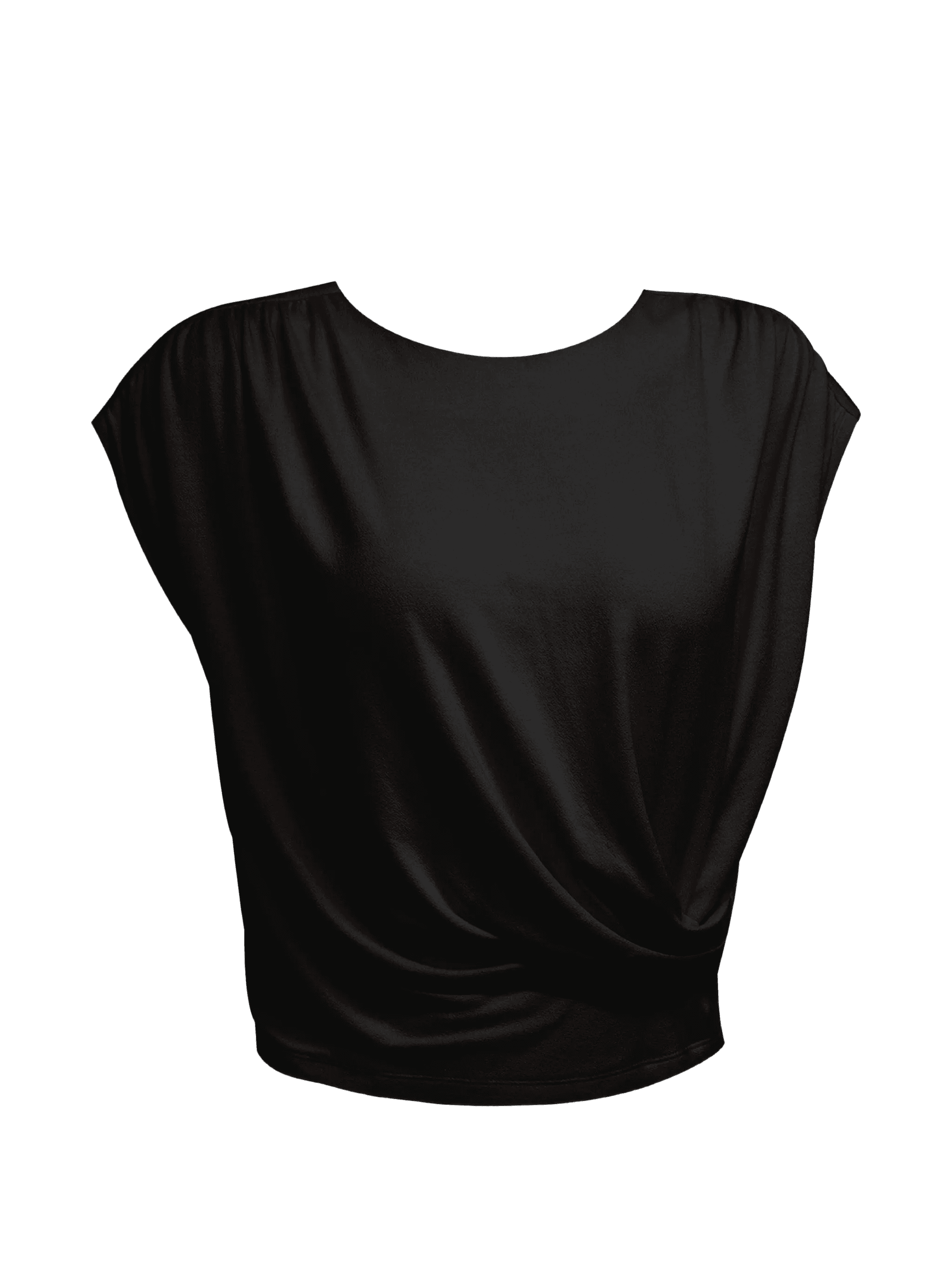 Matthiola draped T-shirt - Image 1