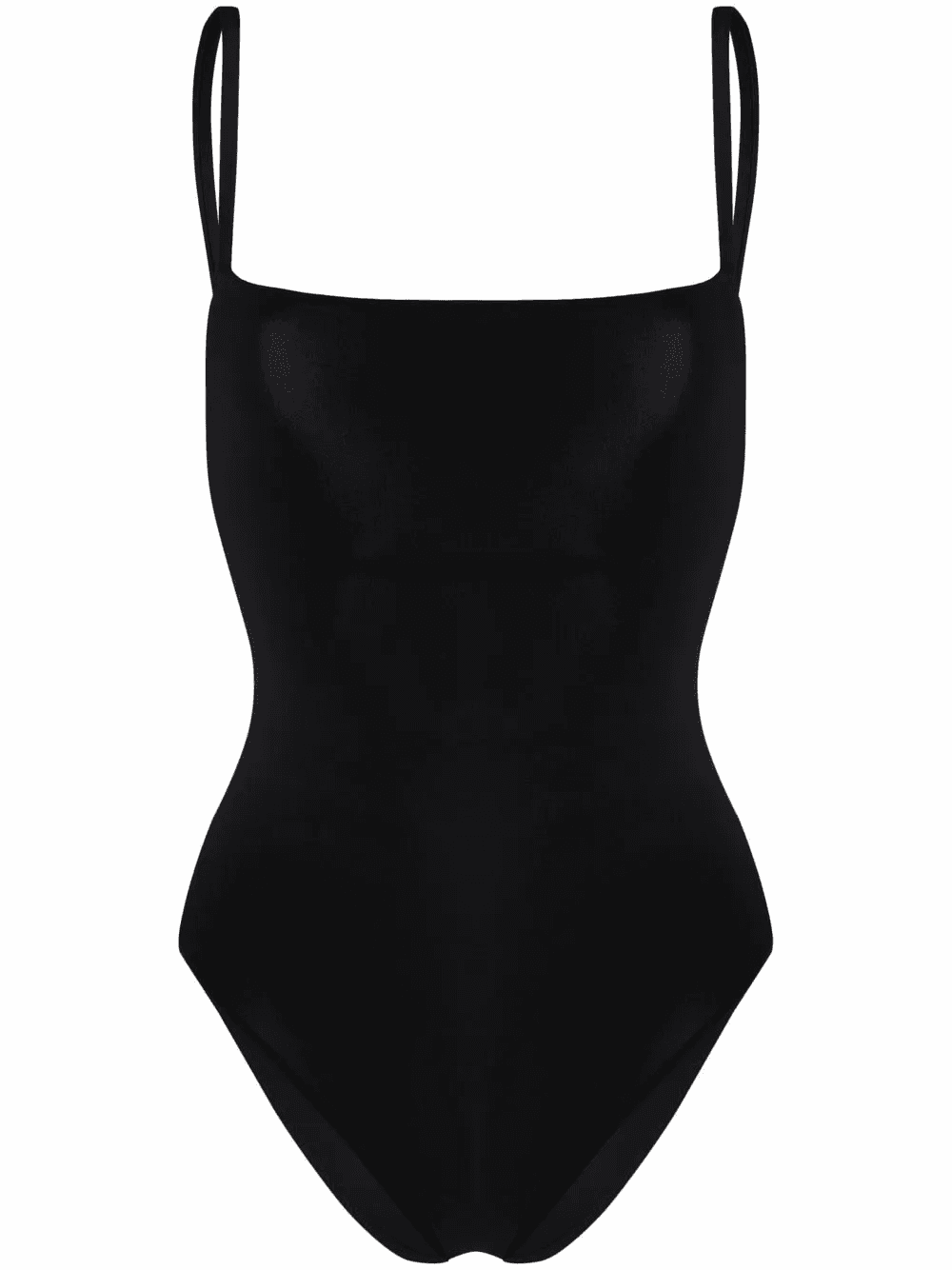 square-neck slip-on one-piece - Image 1