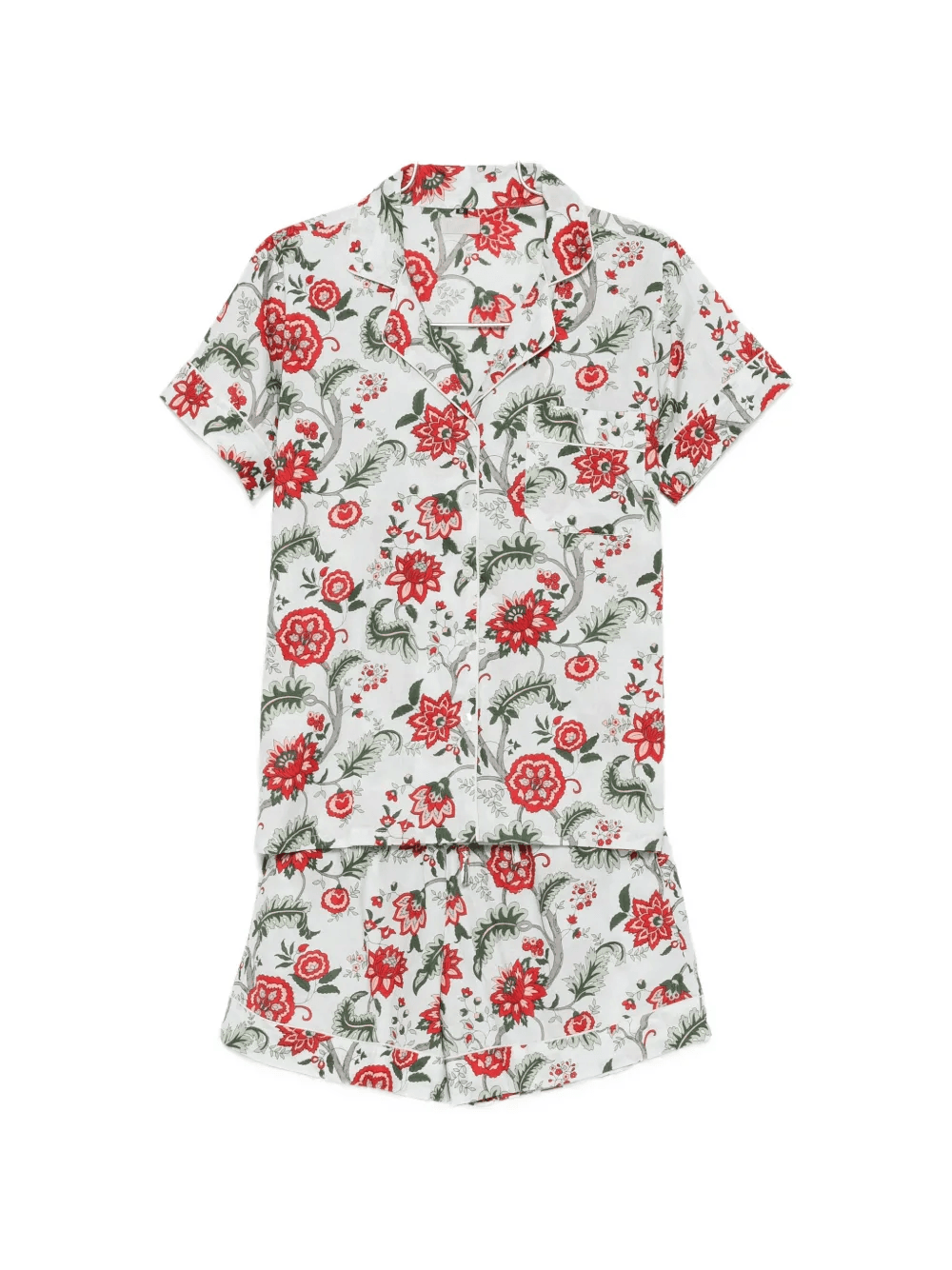 Liz floral-print shorts set - Image 1